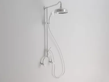 BIANCA - Wall-mounted shower panel with hand shower by Park Avenue - view 2